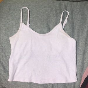Pink crop top